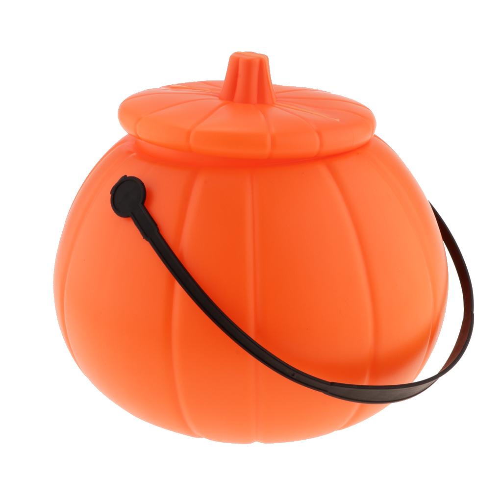 Pumpkin Lantern Halloween - دلو حلوى الهالوين على شكل يقطينة،