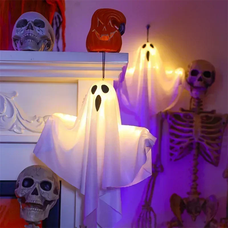 Halloween Pumpkin Decor Led - 2025 هالوين LED ضوء الليل شبح