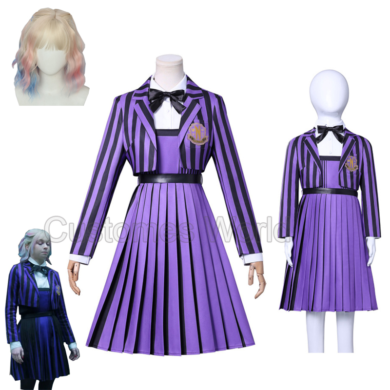 Halloween Costume Kids - زي أكاديمية نيفرمور إيما مايرز كوبلاي