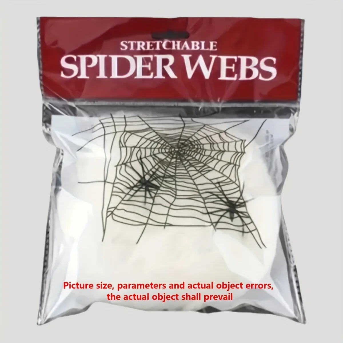 شبكات عنكبوت قابلة للتمدد، تحت - مراجعة Spider Web Halloween Decoration وسعره