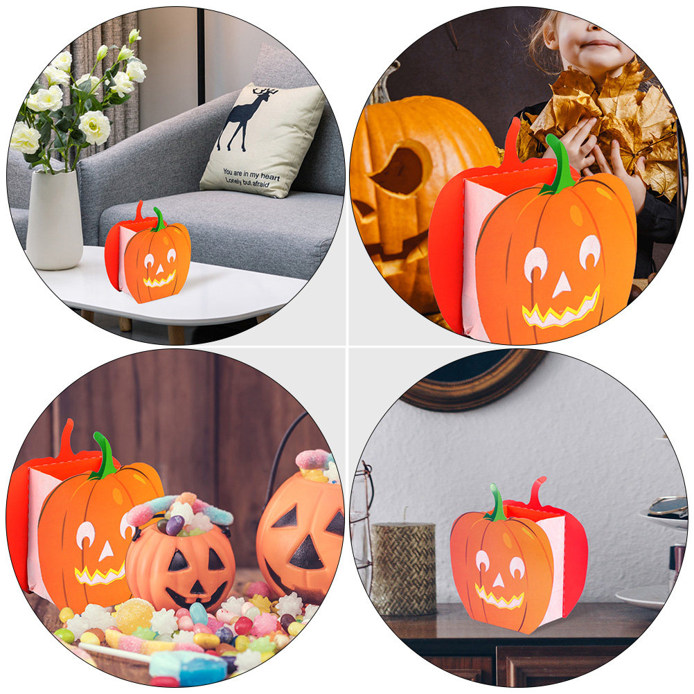 12 قطعة من أكياس اليقطين المفر - مراجعة Pumpkin Lantern Halloween وسعره