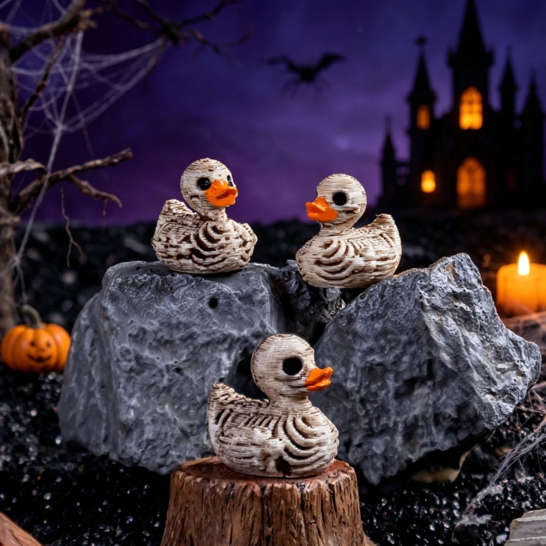 عبوة من 10/30 قطعة، تماثيل جمج - مراجعة Halloween Skeleton Decoration وسعره
