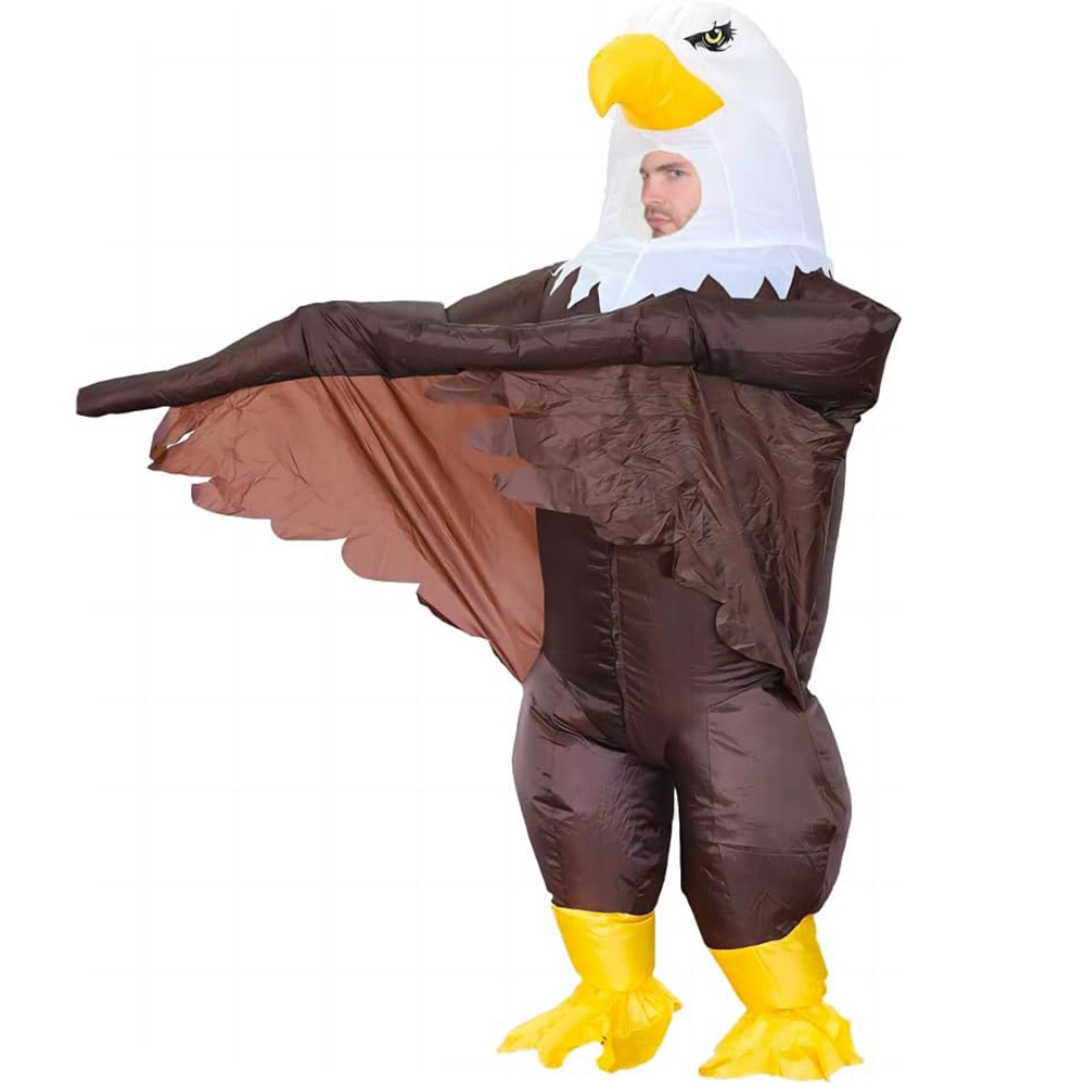 زي نسر أصلع قابل للنفخ للكبار  - مراجعة Halloween Costume Adult وسعره