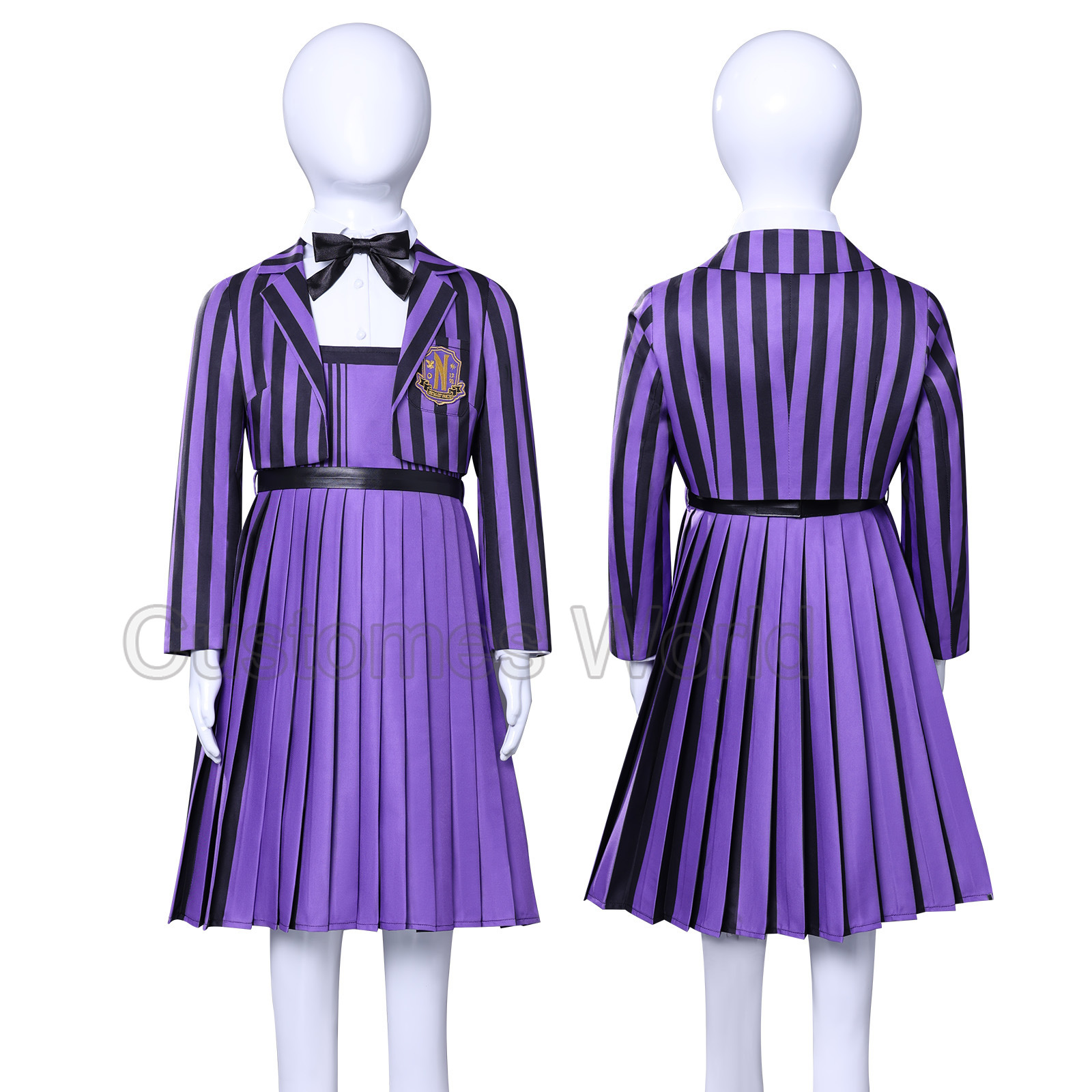زي أكاديمية نيفرمور إيما مايرز - مراجعة Halloween Costume Kids وسعره