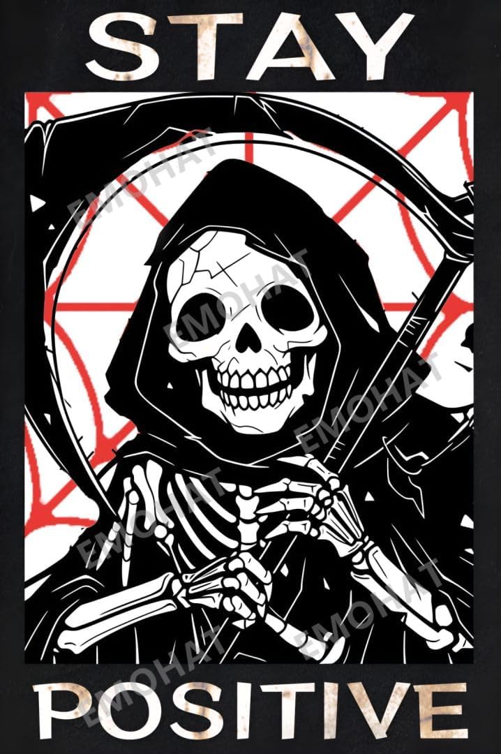 إيماهوت - لافتة معدنية على شكل - مراجعة Halloween Skeleton Decoration وسعره