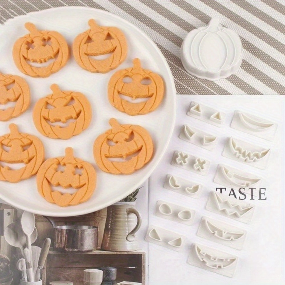 مجموعة قوالب تقطيع الكوكيز على - مراجعة Pumpkin Lantern Halloween وسعره