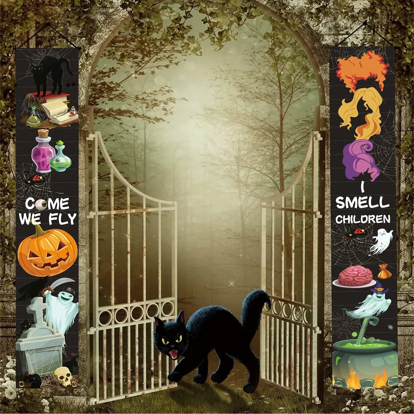 هالوين اليقطين زوجين الرعب شبك - مراجعة Spider Web Halloween Decoration وسعره