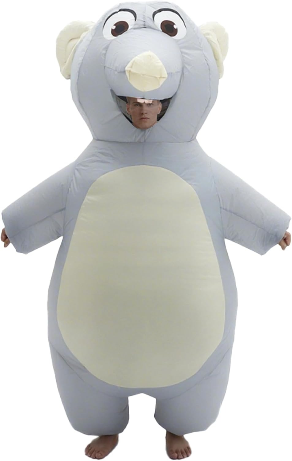 زي فأر قابل للنفخ للبالغين، زي - مراجعة Halloween Costume Adult وسعره