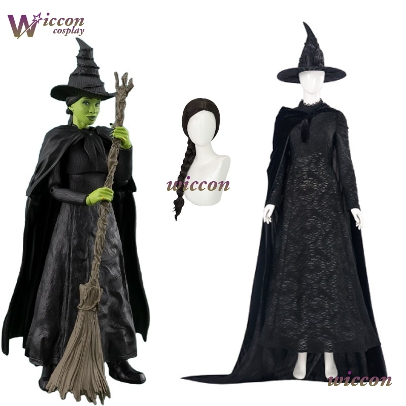 YesoK فيلم الشريرة Elphaba تأث - مراجعة Halloween Costume Kids وسعره