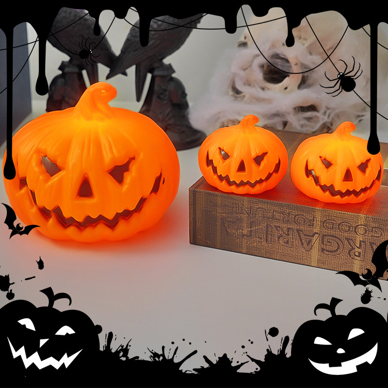 مصباح LED على شكل يقطين للهالو - مراجعة Halloween Pumpkin Decor Led وسعره