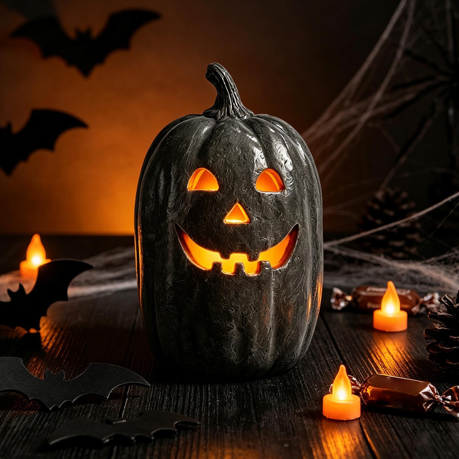 ديكورات اليقطين للهالوين، فانو - مراجعة Pumpkin Lantern Halloween وسعره